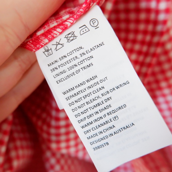 REVOLVE BARDOT SARA BELL GINGHAM OFF THE SHOULDER BLOUSE Brand new - Picture 6 of 7